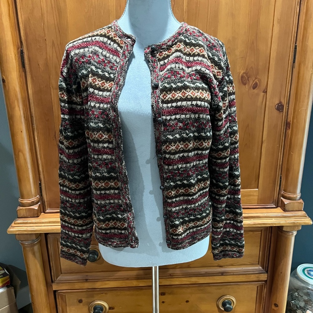 Dress Barn Cardigan, Sz L